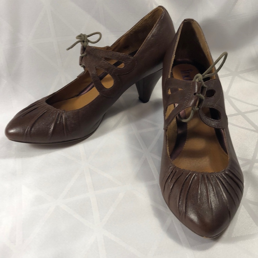 Indigo by Clarks Brown Butterfly Tie Mary Jane